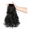 Extensiones De Cabello Ondulado Natural Clip Cortinas 7 Pzas