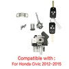 Ignition Switch Door Lock Cylinder Keys Full Set Fit for