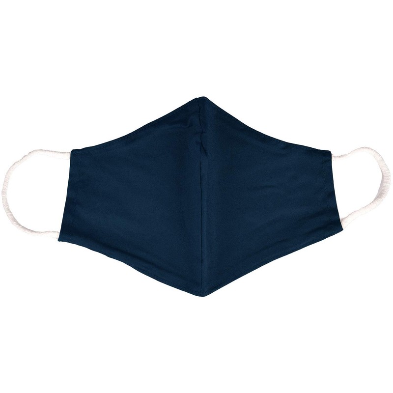 styleBREAKER Unisex Cotton Fabric Mask, Plain, Double Layer, Reusable, Washable,