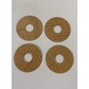 4 x Laser Cut (FC2 Oak) Pipe Surrounds/Covers for Laminate