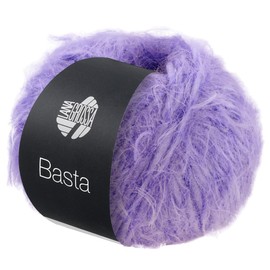 LANA GROSSA Basta Yarn in Fake Fur Look, Loosely Twisted from Fringe Effect and Merino Fibres, Hand Knitting Yarn Made of 50% Virgin Wool (Merino) and 50% Polyamide, 50 g Wool for Knitting and