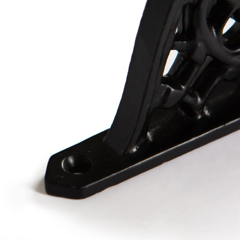 Hammer and Tongs - Honeycomb Iron Shelf Bracket - D100mm