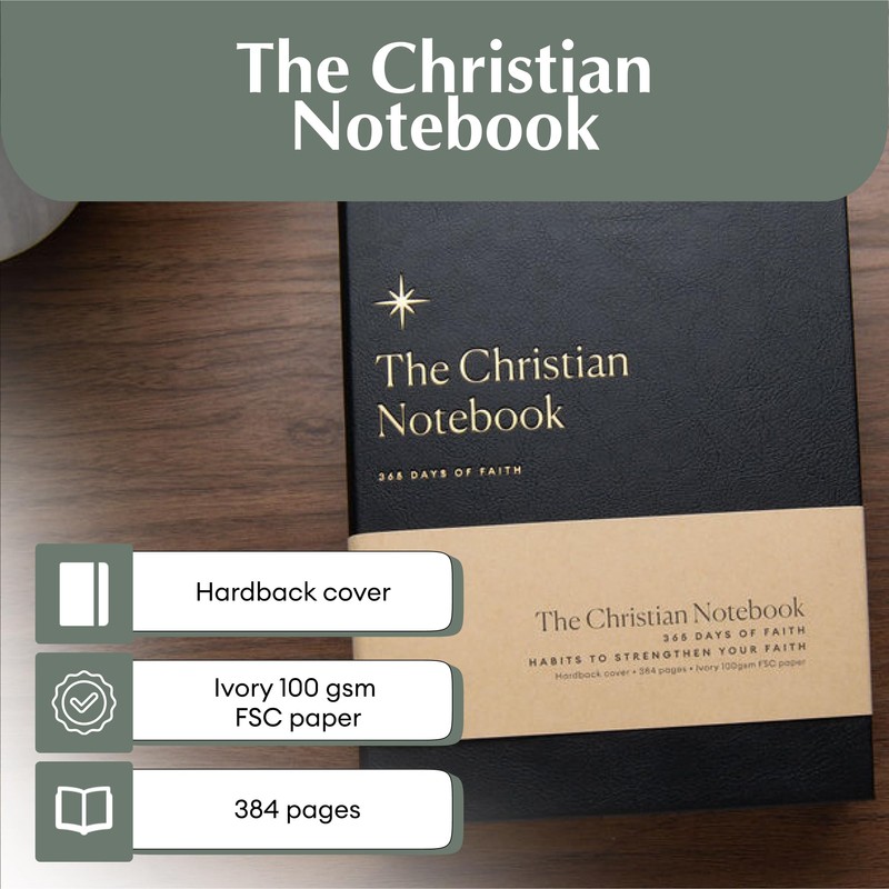 365 Days Of Faith Notebook, Prayer & Bible Study Notebook