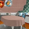Fabric Tablecloth, Textile Table Linen, Cotton Polyester, Washable, Plain Ornamental