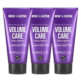 Mise-en-scène Volume Care Purple Collagen Treatment 330ml x 3 / 미쟝센 볼륨케어 퍼플 콜라겐 트리트먼트 330ml 3개
