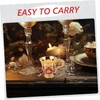 KICHOUSE Medieval Decor Goblet Sturdy Brass Cups Set Perfect for
