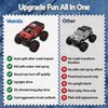 Veeniix Exploding RC Monster Truck,Crash Transform Mist Spray Lights Sounds