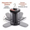 Total Supplier Foco Led Recargable Solar De Emergencia 3 Aspas