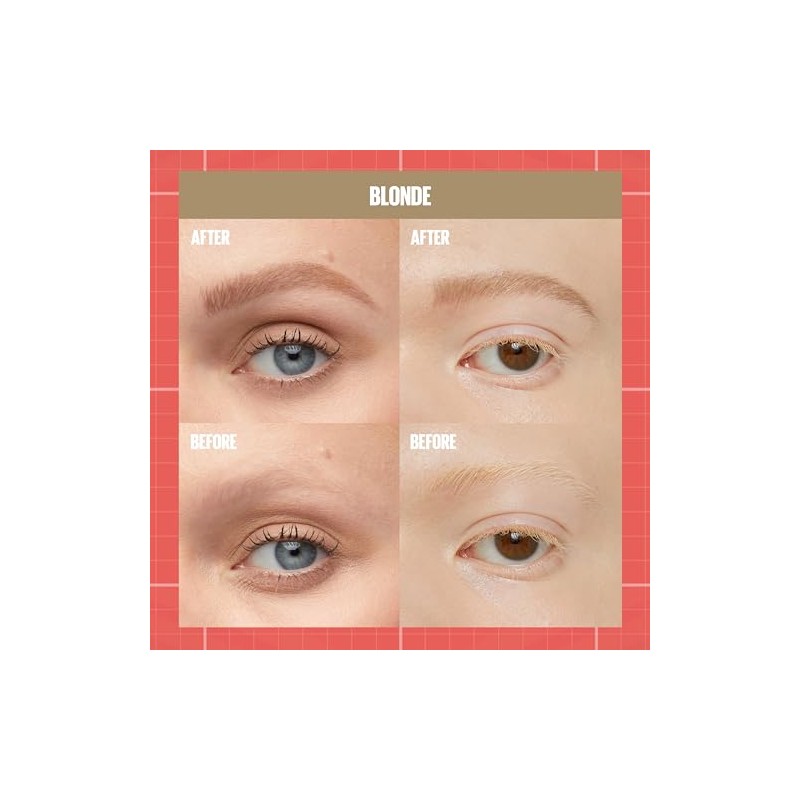 Maybelline Build-A-Brow 2-in-1 Brow Pen and Sealing Eyebrow Gel, Eyebrow