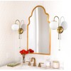 DEYNITE Modern Wall Light Fixtures Gold Wall Sconce with Pull