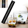 2Pcs Durable Discoloration Thermometer Stick-on Aquarium Temperature Fish Tank Temperature