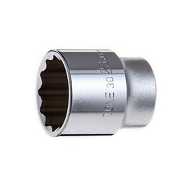 TONE Socket (12 Angles) HP3D-23 Insertion Angle 0.3 inch (9.5 mm) (3/8 inch), Double Side Width 0.9 inch (23 mm)