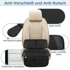 Ezilif Isofix Child Seat Pad Suitable Seat Protector Car Child Seat Waterproof and Non-Slip Car Seat Protector Child Seat Universal Size 600D Oxford Child Seat Pads for Car (Pack of 1)