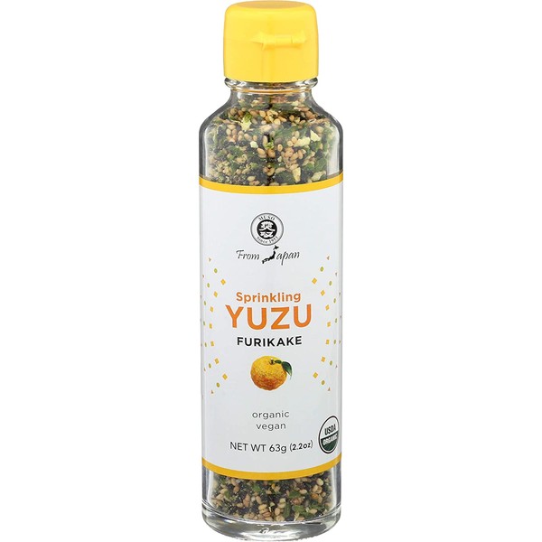Muso From Japan Organic Sprinkling Furikake Yuzu, 2.2 Fl Ounce, 2.2 Ounce