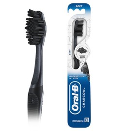 Oral B Charcoal Whitening Therapy Toothbrush, Soft, 1Count, 0.03 Lb