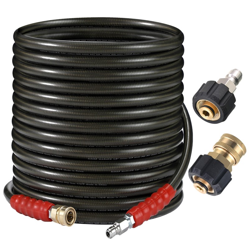 RIDGE WASHER Pressure Washer Hose 50 Feet X 3/8 Inch