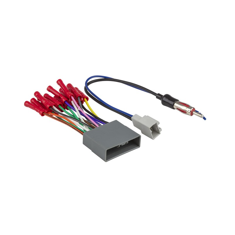 Scosche HA0AB Wire Harness & Antenna Adapter Bundle Compatible with