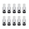 Wholesale 10 Pack 1MB-32GB Bulk Pack USB Flash Drives Swivel