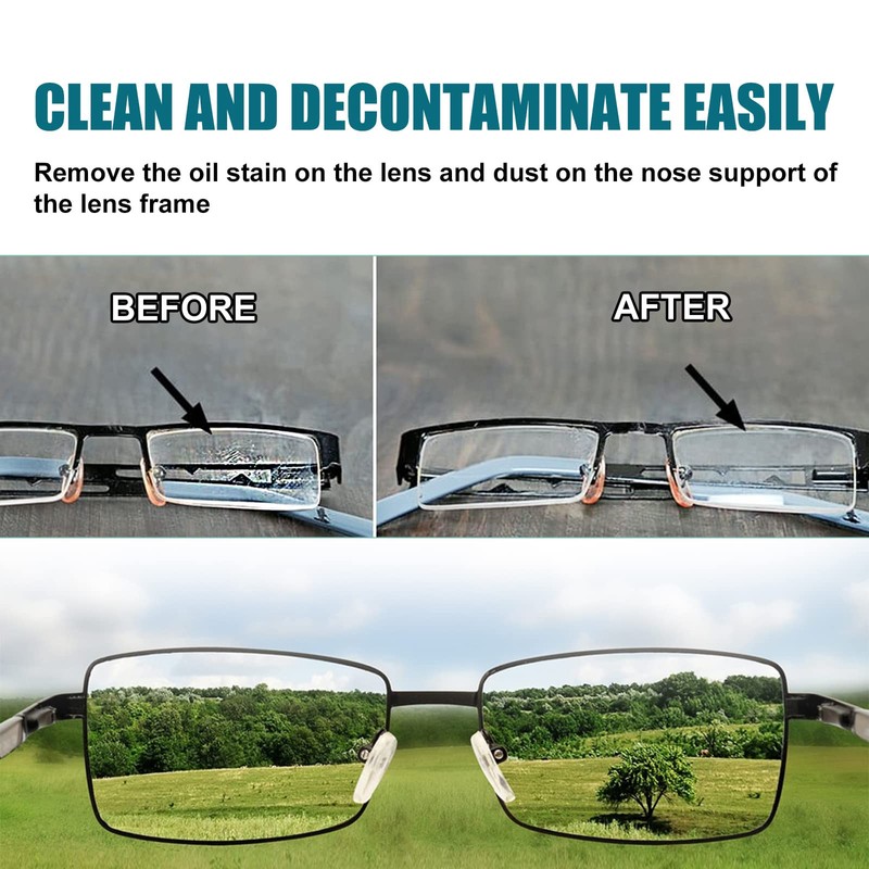 XIRUJNFD Lens Scratch Removal Spray, Eyeglass Scratch Remover, Glasses Lens