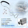 Power Steering Pressure Hose Diesel Return Hydroboost Compatible for Sierra