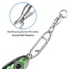 Fishing Clips 30-Pack - Ball Bearing Quickly Change Snap Swivels