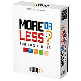 Ludic More or Less? Board Game for the Whole Family, Multi-Colour