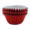 Regency Wraps RW122FRM Foil Baking Cup Mini, Red