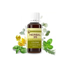 L'eudine LEUDINE Herbal 35 Potente mezcla de aceites esenciales, aromaterapia y bienestar
