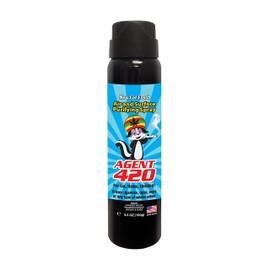 Agent 420-3.5 oz Odor Destroying Spray for Eliminating Unwanted Odors in Your House, Car or Apartment, Freshen Up The Crib (New Car Fresh)