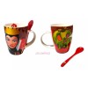 Fun Kids Duo Tazas Villanas Con Cuchara