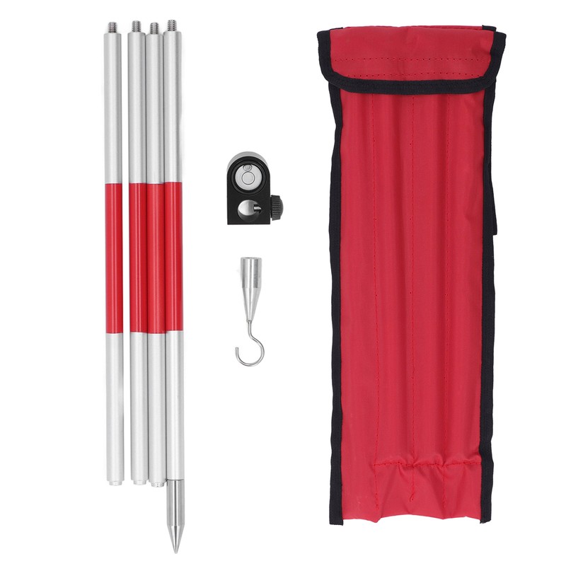 Prism Pole 4 Section Universal 1/4in Thread Aluminum Alloy Total