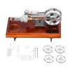 Metal Stirling Engine Model Car Toy Kit Aluminum Alloy Science