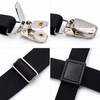 Adjustable Shirt Stays for Men – Elastic Shirt Holders with