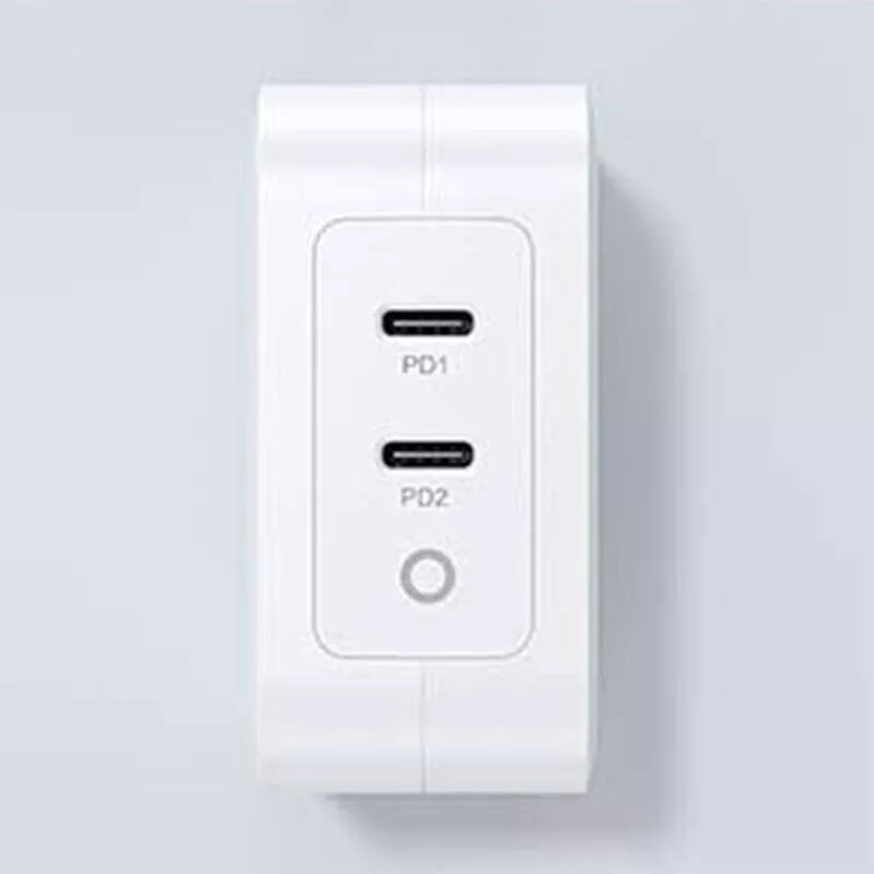 Universel Fast Charging USB-C 100W 2 Ports GaN PD For