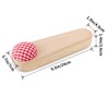 MOLIGOU Tailors Clapper with Pin Cushion, Wood Clapper for Quilting,