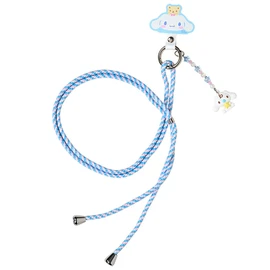 Sanrio 582158 Shoulder Strap, Cinnamoroll, Polyester, TPU, Acrylic, PVC, Steel