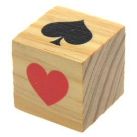 Hickoryville Trump Suit Marker Indicator for Euchre Bridge Pinochle and Other Card Games Large Pips 1.2"