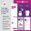 SmartPacks QR Stickers - Premium Smart Labels with AI-Powered App
