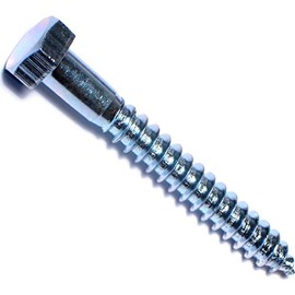 Hard-to-Find Fastener 014973455507 Hex Lag Screws, 5/16 x 2-1/2, Piece-12