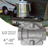 Natural Gas Pressure Regulator with 3/4" FNPT Thread 4"-10" WC
