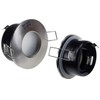 FRR-84 Recessed Spotlight, Round, Matt Chrome, for Wet Rooms, IP44,