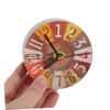 SHOWERORO Retro Fridge Magnets Creative Clock Stickers Vintage Wall Clock