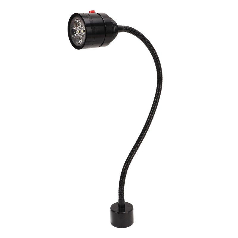 LED Machine Tool Lamp Magnetic Base Flexible Gooseneck 900LM Metal