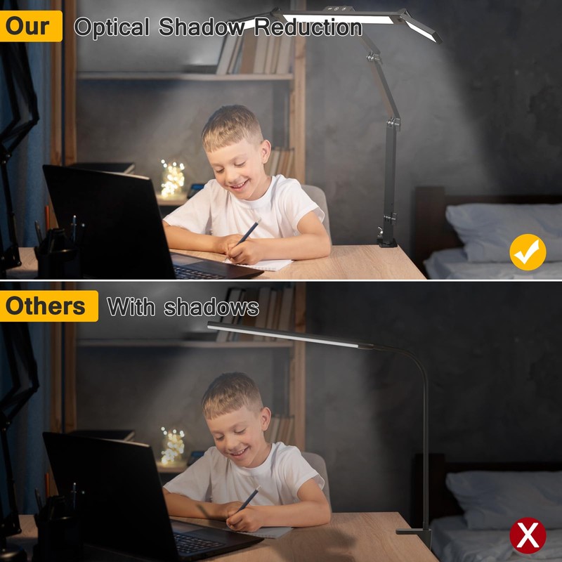 Marbosa Led Desk Lamp for Office Home, Architect Desk Lamp