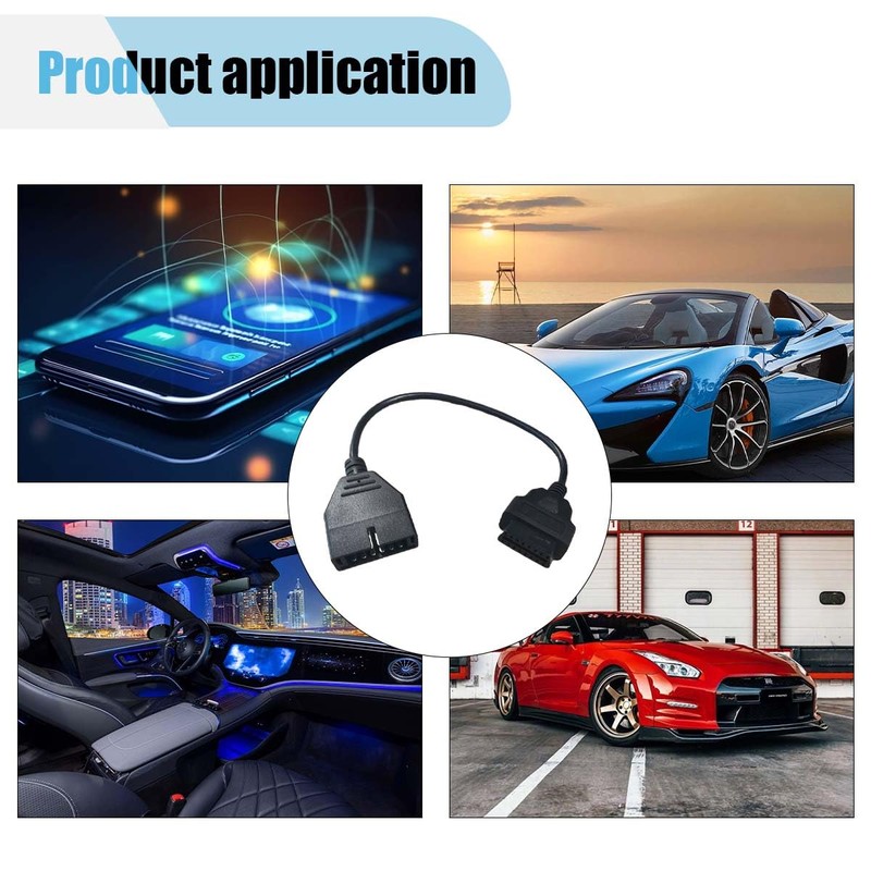 OBD2 to OBD1 GM Adapter, Car Code Reader, OBD1 12