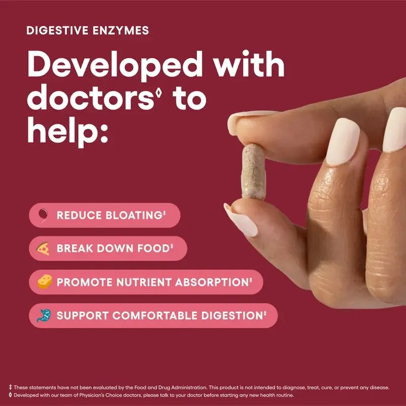 Physician's Choice Hack your Tummy Bundle: Bloating, Digestion & Immune