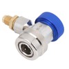 R134A Low Pressure Quick Coupler Adapter AC Manifold Gauge Extractor