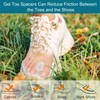 Welnove Pack of 14 Toe Separators, Gel Toe Spacers with