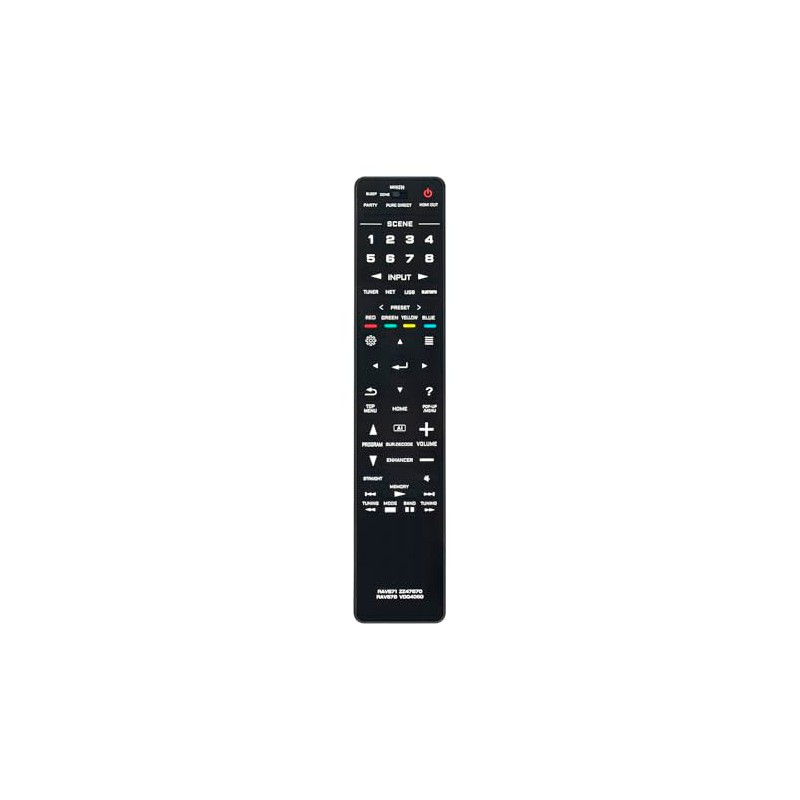 RAV578 RAV571 Replacement Remote fits for Yamaha RX-V2085, RX-V3085, RX-A2080,