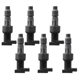 OCPTY Set of 6 Ignition Coils Compatible with OE: UF435 5C1399 IC555 Fit for Jaguar S-Type/X-Type V6 2.5L 3.0L 2002-2008